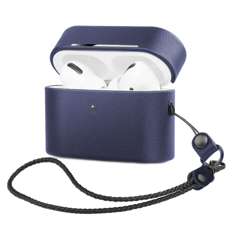 Wireless Earphone Protective Shell Leather Case Split Storage Box, For Airpods Pro