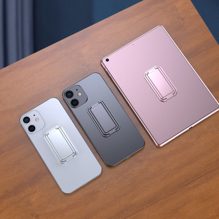 Metal Car Mobile Phone Folding Bracket Ring Buckle Paste Bracket,Style: