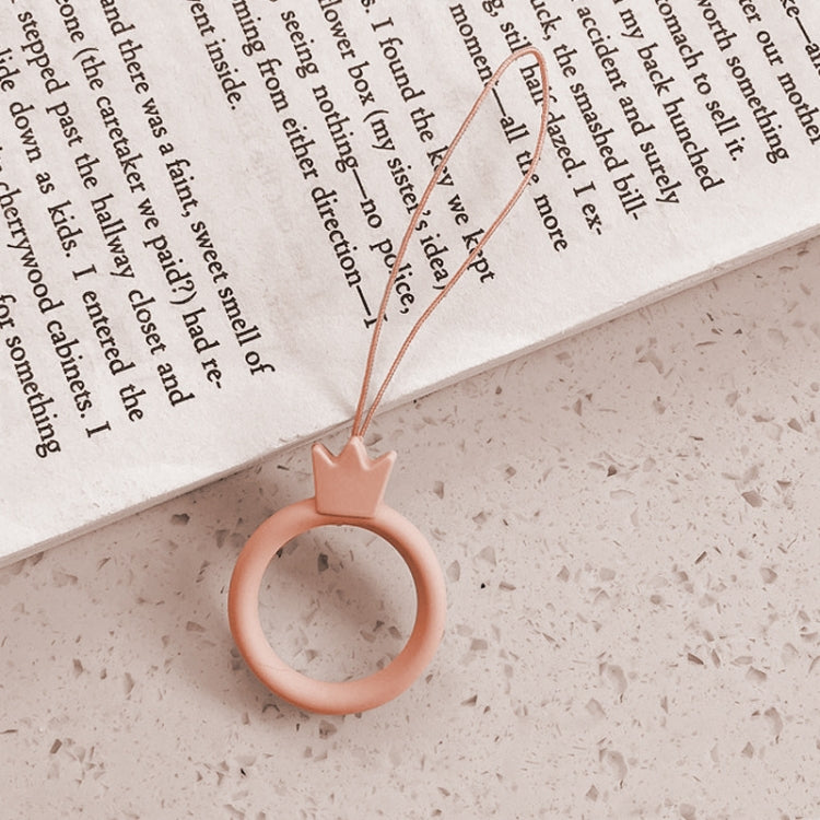 10pcs Crown Model Finger Ring Silicone Cell Phone Lanyard U Disk Rope, Crown Sand Pink, Crown Lilac Violet, Crown Lemon Yellow, Crown Coral Orange, Crown Camellia Red, Crown Dark Green, Crown Matcha Green, Crown Sky Blue, Crown Black, Crown Red        ...