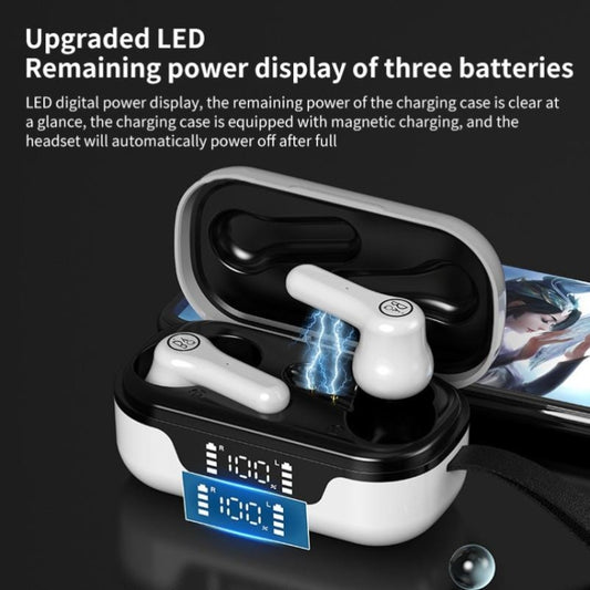 Premium wireless Bluetooth headset featuring advanced active noise cancellation