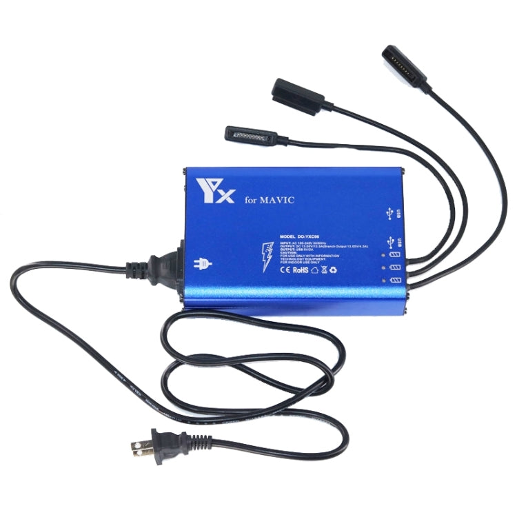 For DJI MAVIC Pro Aluminum Alloy 5 in 1 Hub Intelligent Battery Controller Charger, US Plug, EU Plug, UK Plug, AU Plug