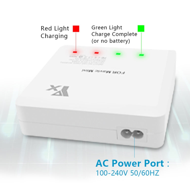 For DJI Mavic Mini Charger Battery USB 6 in 1 Hub Intelligent Battery Controller Charger, US Plug, EU Plug, AU Plug, UK Plug