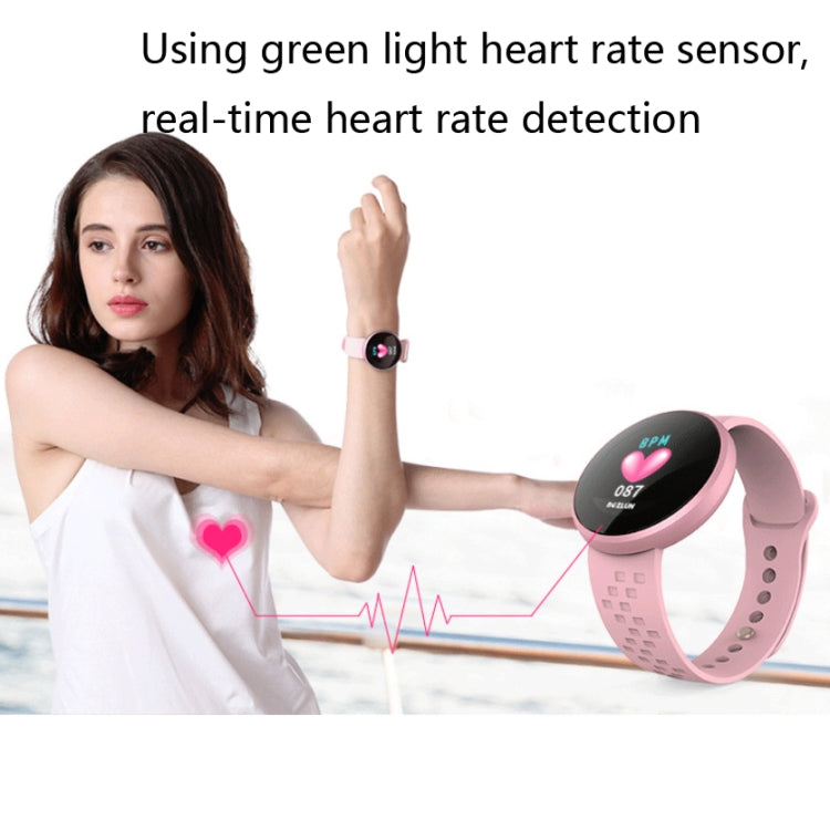 Bozlun B36 1.04 inch Color Screen Smart Bracelet, IP68 Waterproof,Support Heart Rate Monitoring/Menstrual Period Reminder/Call Reminder, Black, Pink, Red, Purple