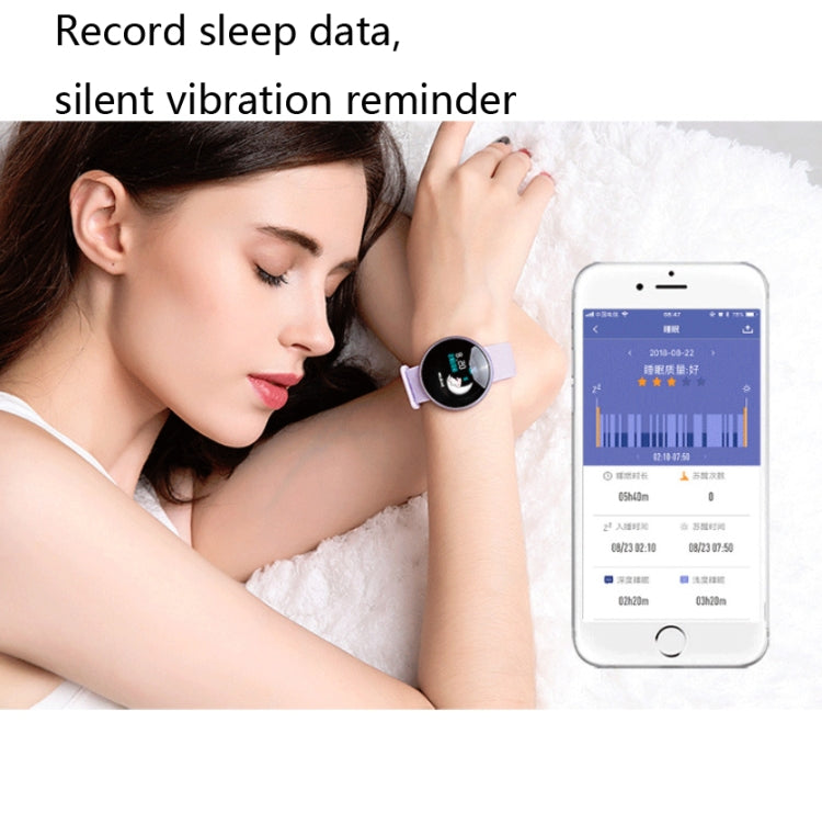 Bozlun B36 1.04 inch Color Screen Smart Bracelet, IP68 Waterproof,Support Heart Rate Monitoring/Menstrual Period Reminder/Call Reminder, Black, Pink, Red, Purple