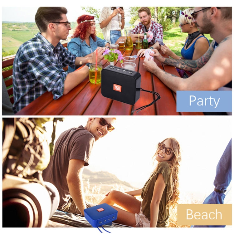 T&G TG166 Color Portable Wireless Bluetooth Small Speaker, Pink, Blue, Brown, Yellow, Black, Red, Silver Gray, Orange, Green, Light Blue