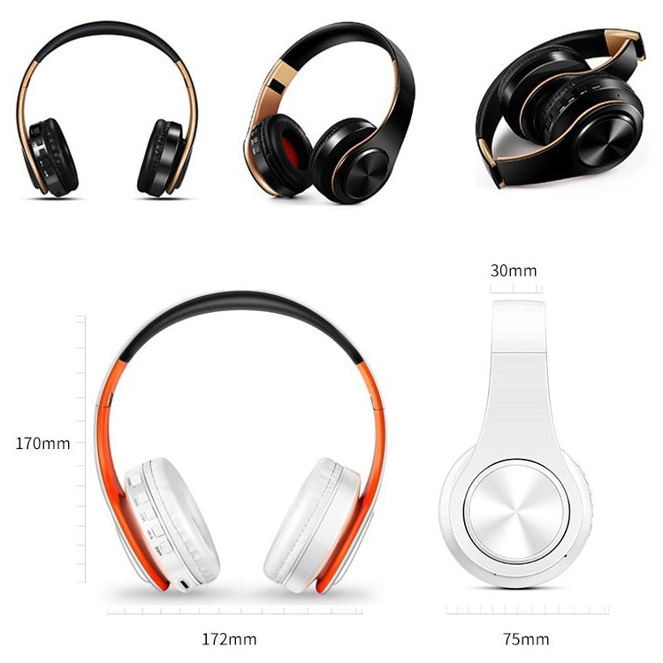 Headphones Bluetooth Headset Earphone Wireless Headphones Stereo Foldable Sport Earphone Microphone Headset Handfree MP3 Player