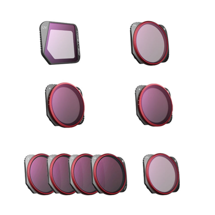 for DJI Mavic 3 Classic PGYTECH Multi-layer Coated Filter, UV, CPL, VND（2-5 Gear）, VND（6-9 Gear）, CPL+ND-PL Set