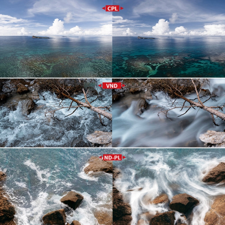 for DJI Mavic 3 Classic PGYTECH Multi-layer Coated Filter, UV, CPL, VND（2-5 Gear）, VND（6-9 Gear）, CPL+ND-PL Set