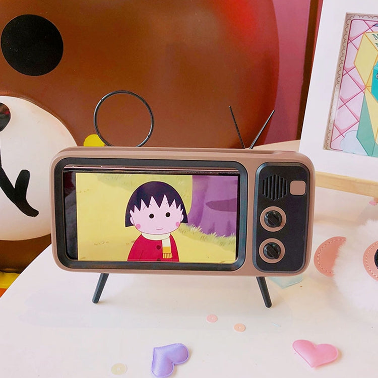 Retro Desktop Lazy Live TV Phone Holder for 4.7~6.2 inch Display Mobile Phone, Only Holder