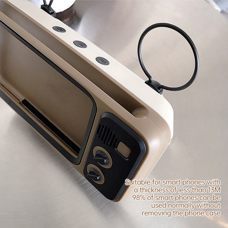 Retro Desktop Lazy Live TV Phone Holder for 4.7~6.2 inch Display Mobile Phone, Only Holder