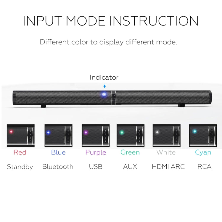 LP-1807 Echo Wall Home Theater Surround Stereo Speaker Soundbar