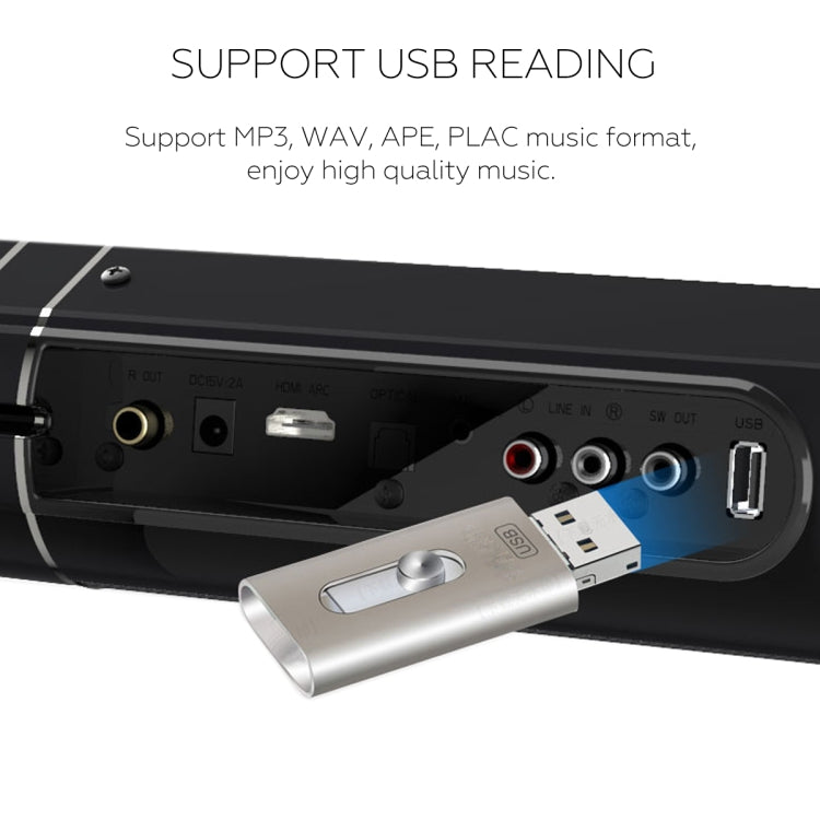 LP-1807 Echo Wall Home Theater Surround Stereo Speaker Soundbar