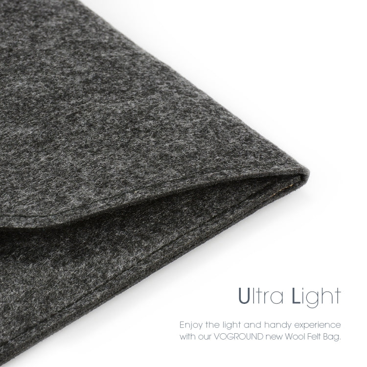 Portable Air Permeable Felt Sleeve Bag for MacBook Laptop, with Power Storage Bag, 12 inch, 13 inch, 15 inch, 11 inch