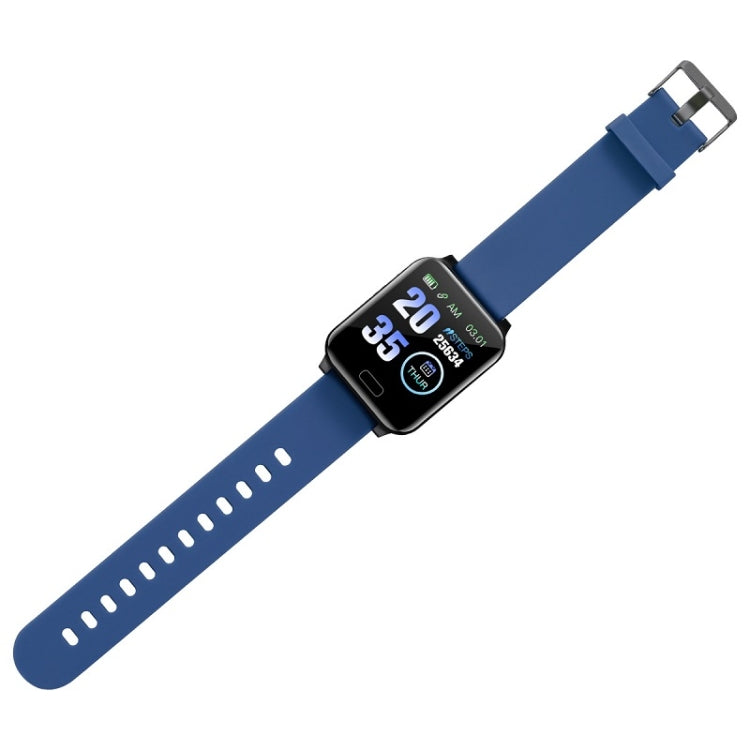 Bracelet connecté Y12 avec écran de 1,1 pouce, étanchéité IP67, compatible NFC, appels Bluetooth, surveillance du sommeil, fréquence cardiaque et tension artérielle, bleu, noir, rouge