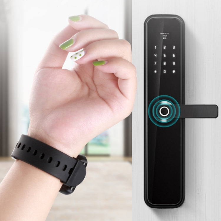 Bracelet connecté Y12 avec écran de 1,1 pouce, étanchéité IP67, compatible NFC, appels Bluetooth, surveillance du sommeil, fréquence cardiaque et tension artérielle, bleu, noir, rouge