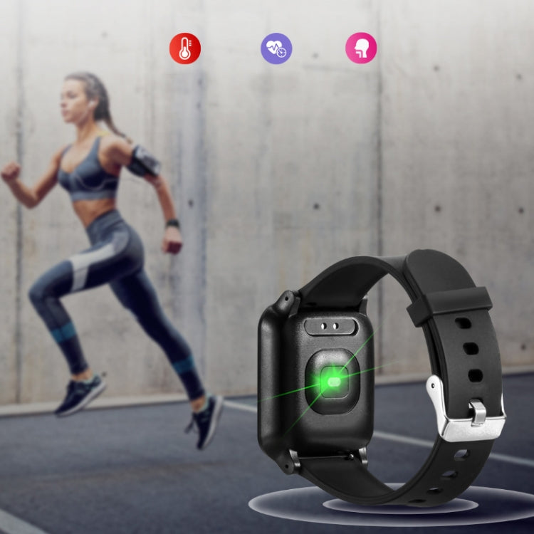Bracelet connecté Y12 avec écran de 1,1 pouce, étanchéité IP67, compatible NFC, appels Bluetooth, surveillance du sommeil, fréquence cardiaque et tension artérielle, bleu, noir, rouge