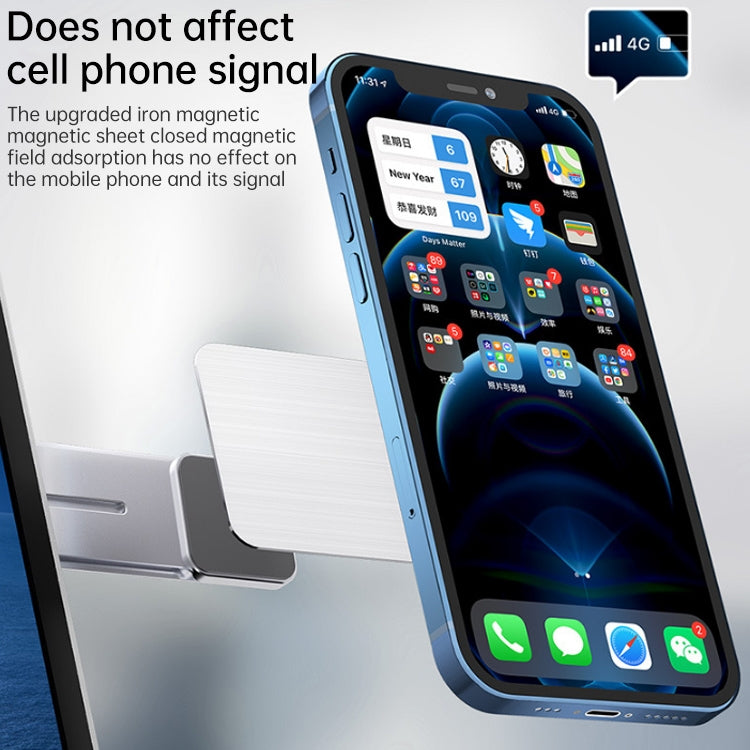 Oatsbasf  Mobile Phone Computer Sync Screen Aluminum Alloy Bracket Computer Expansion Bracket, Silver, Gray