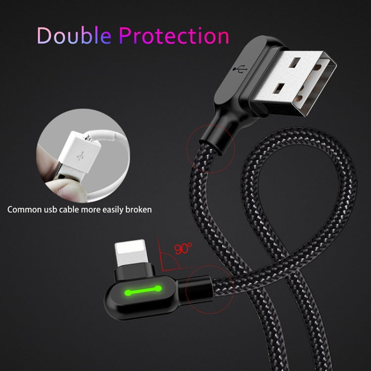 MCDODO 2A USB to 8 Pin Fast Charging Data Cable, 0.5m, 1.2m, 1.8m