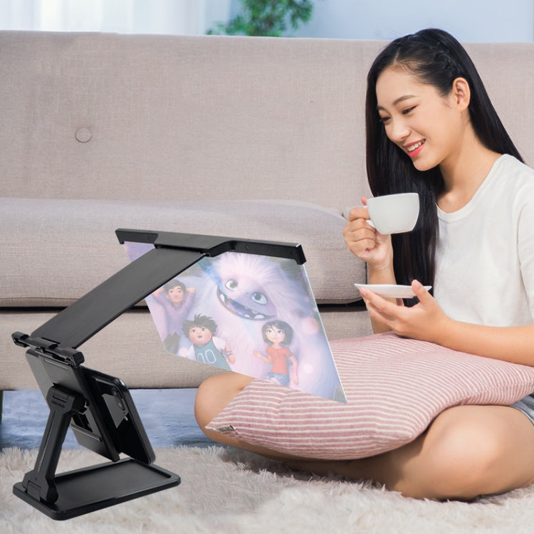 L20 12 inch Anti-Blue Mobile Phone Screen Amplifier Portable Folding Split Mobile Phone Holder, L20 12 inch