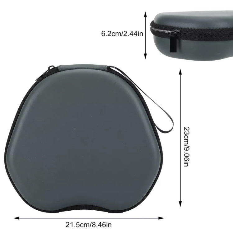 Sac de rangement pour écouteurs Bluetooth, boîte de rangement EVA pour écouteurs sans fil Airpods Max