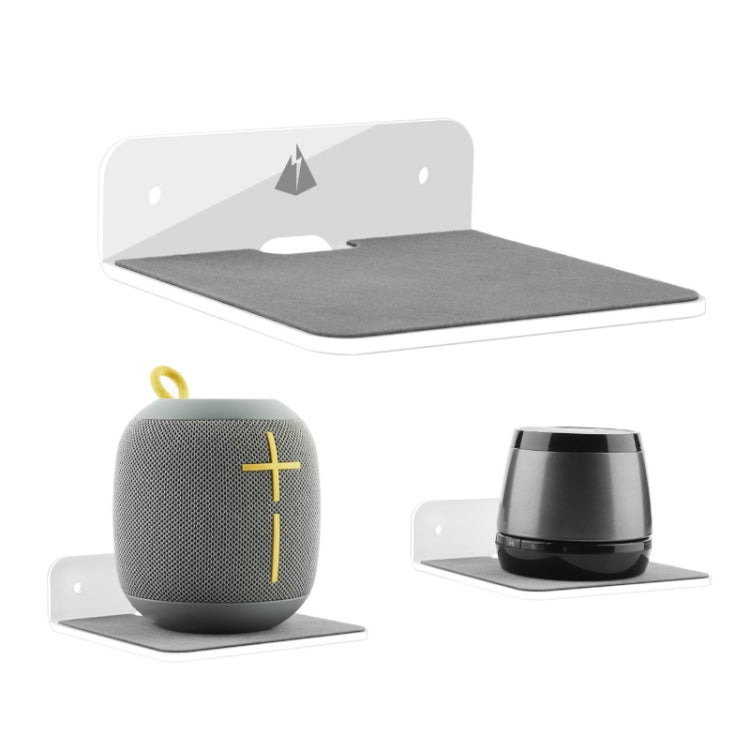 Bluetooth Speaker Wall Storage Bracket Bedside Speaker Phone Charging Bracket, 4.3 inch