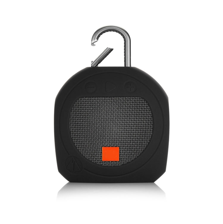 Silicone Bluetooth Speaker Protective Cover Anti-Fall Storage Cover for JBL Clip 3, Pink, Black, Medium Gray, Dark Gray Blue, Turquoise