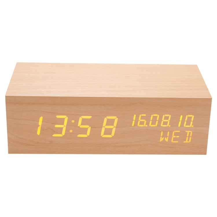 Wooden Clock Bluetooth Speaker, Bluetooth Audio Quality, Charging Humidity Speaker Black Wood, Charging Humidity Speaker Log