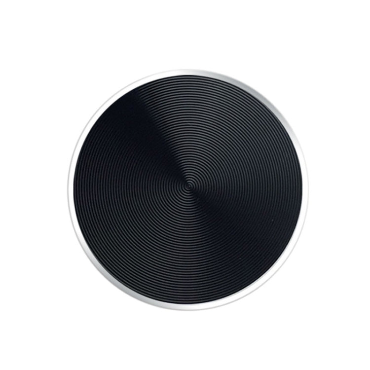 10 PCS CD Texture Aluminum Alloy Magnetic Sheet Magnetic Patch Set For Car Phone Holder, With Alcohol Cotton Sheet And Protective Film, Black, Silver, Tyrant Gold, Rose Gold