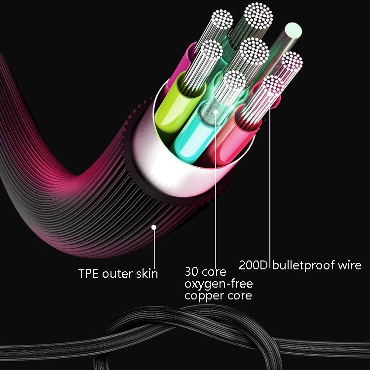 In-Ear Earphone Bass Mobile Phone Game Sports Wired Headset, Black, Silver