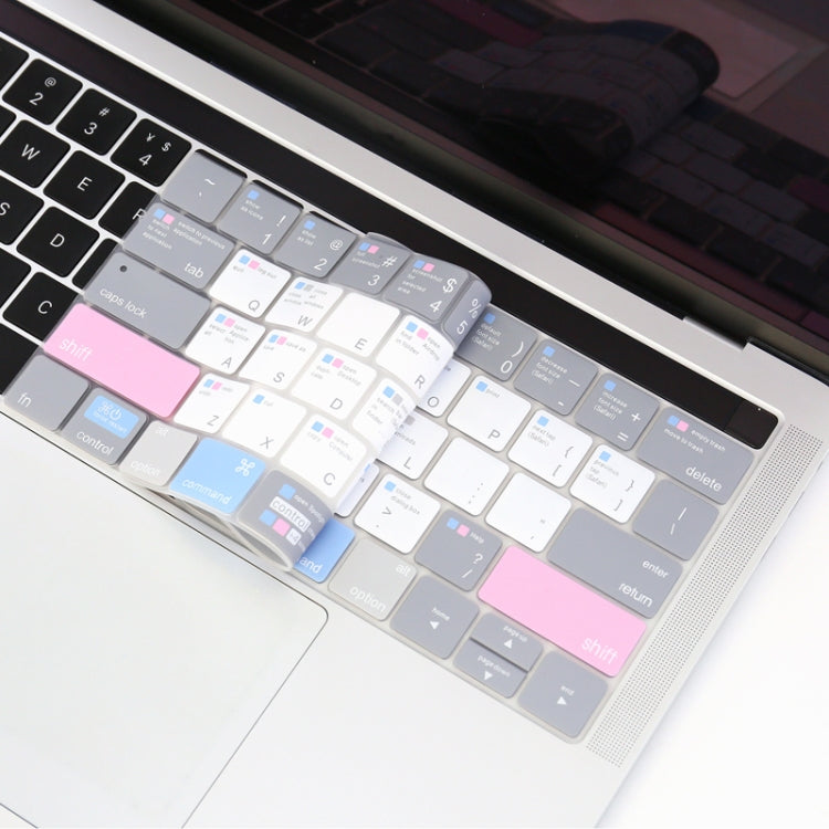 JRC English Version Colored Silicone Laptop Keyboard Protective Film, For MacBook Retina 12 inch A1534, For MacBook Air 13.3 inch A1369 & A1466, For MacBook Pro Retina 13.3 inch A1425 & A1502, For MacBook Pro 13.3 inch A1278����������������������������...