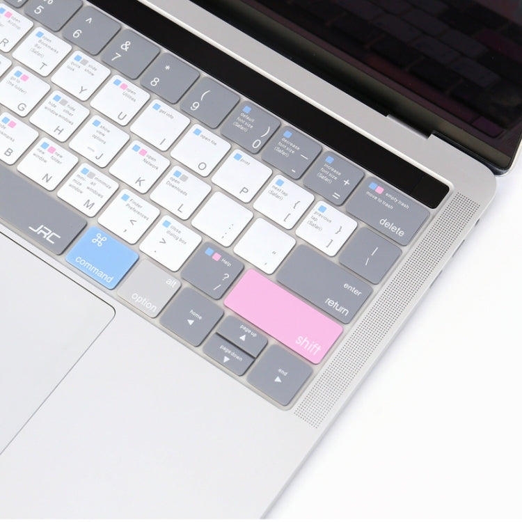 JRC English Version Colored Silicone Laptop Keyboard Protective Film, For MacBook Retina 12 inch A1534, For MacBook Air 13.3 inch A1369 & A1466, For MacBook Pro Retina 13.3 inch A1425 & A1502, For MacBook Pro 13.3 inch A1278����������������������������...