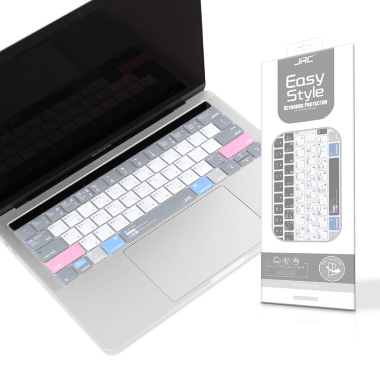 JRC English Version Colored Silicone Laptop Keyboard Protective Film, For MacBook Retina 12 inch A1534, For MacBook Air 13.3 inch A1369 & A1466, For MacBook Pro Retina 13.3 inch A1425 & A1502, For MacBook Pro 13.3 inch A1278����������������������������...