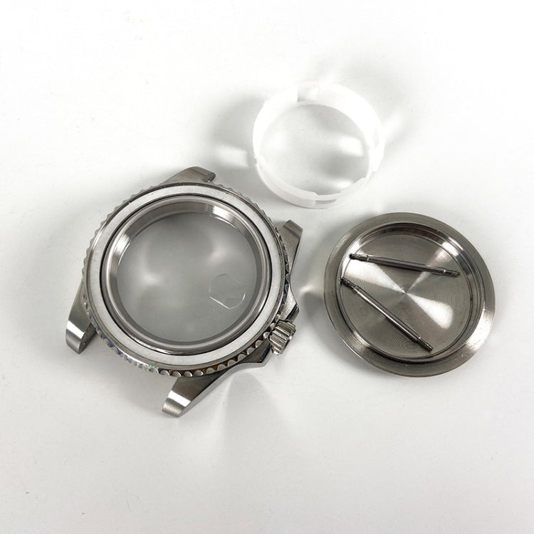 For ETA2836/Pearl 3804 Movement 867 GMT Watch Accessories 40MM Stainless Steel Case, Blue Red, Black Blue, Black Red, Black