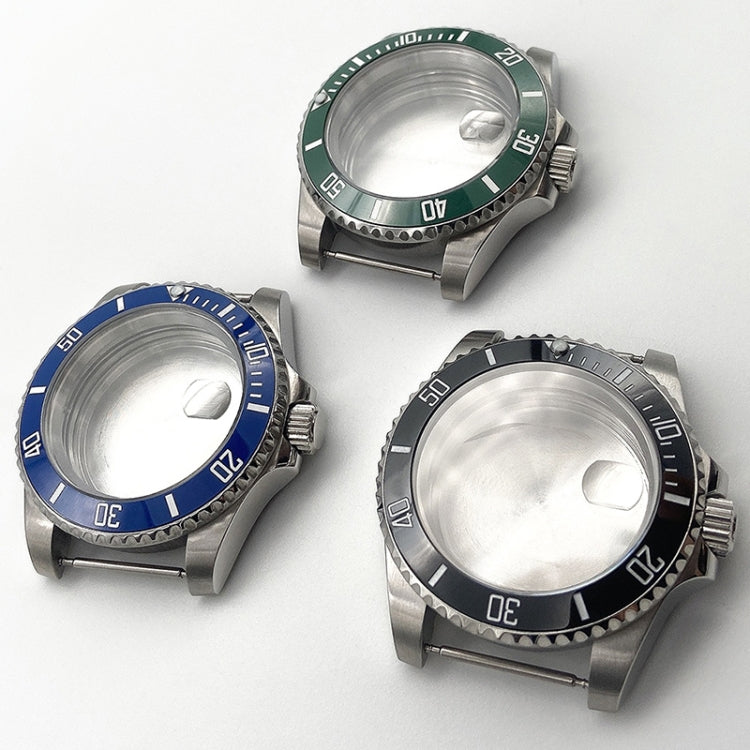Boîtier en acier inoxydable pour montre Rolex 2813/8215/2836, vert, bleu, noir.