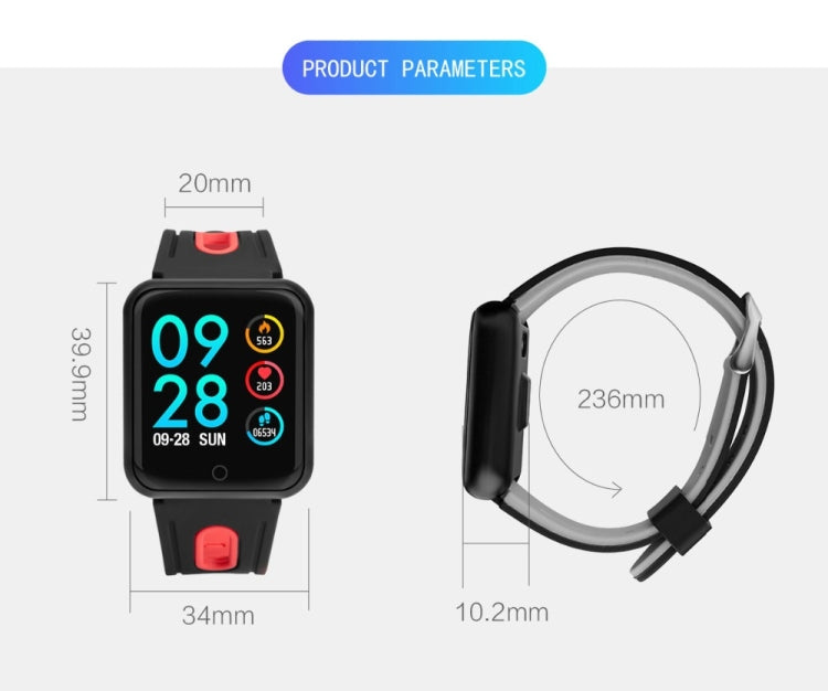P68 Smart Watches Heart Rate Monitor Blood Pressure Activity Tracker for Xiaomi Band 3 Huawei Color Band 2, TBD056989501A, TBD056989501B, TBD056989501C, TBD056989501D, TBD056989501E, TBD056989501F, TBD056989501G