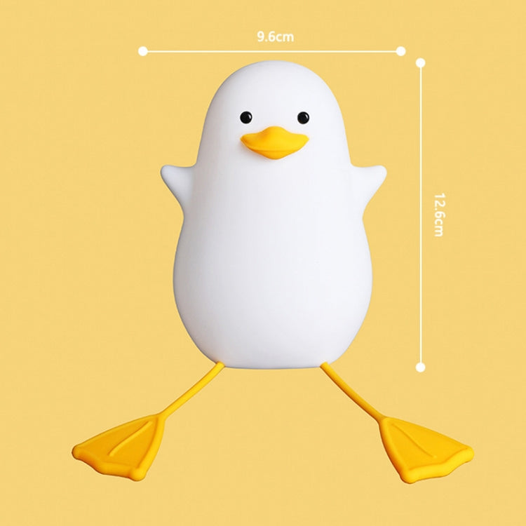 Silicone LED Night Light Mobile Phone Holder, Yellow Mouth, Blue Mouth