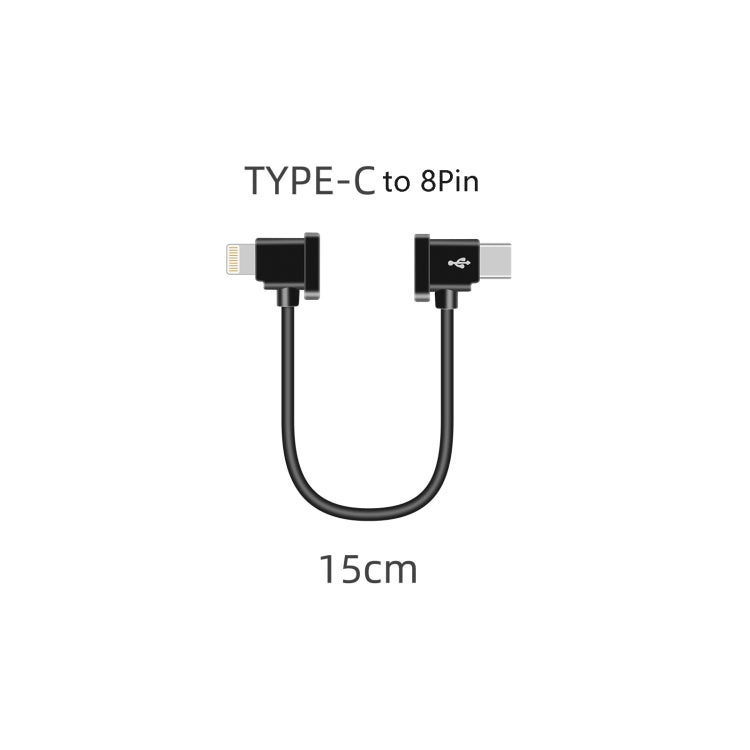 Sunnylife TY-X9304 Suitable For DJI Mavic Air 2S / DJI FPV Flight Glasses V2 / Mavic Mini2 / Osmo Pocket 2 Mobile Phone Tablet Cable, 15cm Type-C to 8 Pin Cable, 15cm Type-C to Micro USB  Cable, 15cm Type-C to Type-C Cable, 30cm Type-C to 8 Pin Cable��...