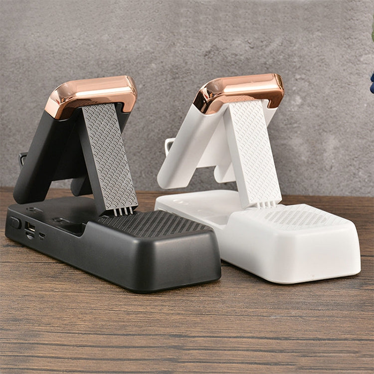 Multifunctional Desktop Stand For Mobile Phone And Tablet With Bluetooth Speaker