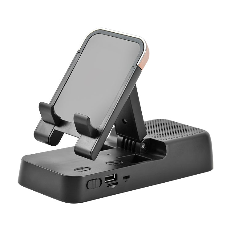 Multifunctional Desktop Stand For Mobile Phone And Tablet With Bluetooth Speaker
