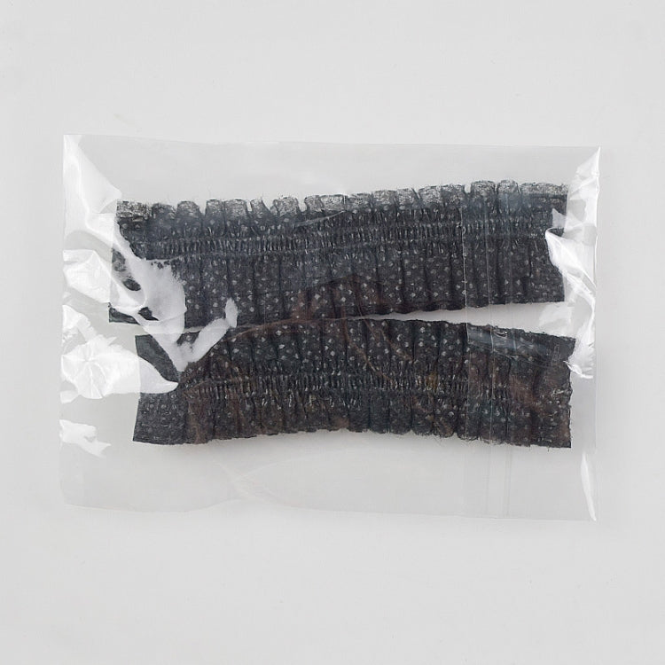 50 Pairs Earphone Disposable Dust Cover Game Headset Non-Woven Protective Cover, 50 Pairs of Independent (Black), 50 Pairs of Independent (Blue)