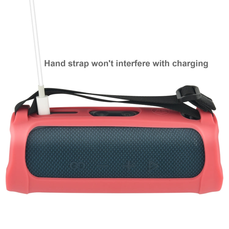 Suitable for JBL Flip5 Speaker Silicone Protective Sleeve Hollow Portable Soft Silicone Sleeve, Red, Blue, Black