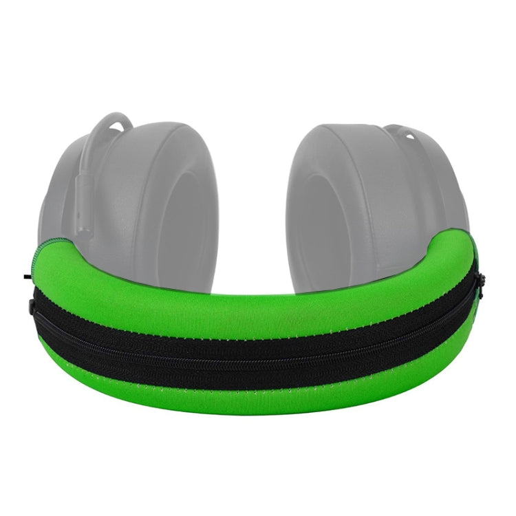 2 PCS Headset Sponge Case For Razer V2, Head Beam Protective Cover(Black), Head Beam Protective Cover(White), Head Beam Protective Cover(Green), Head Beam Protective Cover(Pink), Round(Black), Round(Black Green Net ), Ellipse(Black)��������������������...