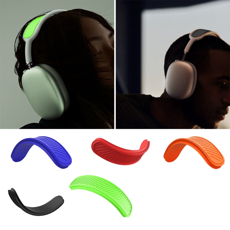 T1 Wireless Bluetooth Headset Beam Silicone Protection Case For Apple AirPods Max, Black, Blue, Red, Orange, Night Green