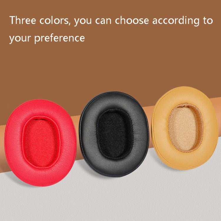 2 PCS Headphones Sponge Cover For Skullcandy Crusher 3.0 Wireless, For Skullcandy Crusher 3.0(Black), For Skullcandy Crusher 3.0(Yellow), For Skullcandy Crusher 3.0(Red)