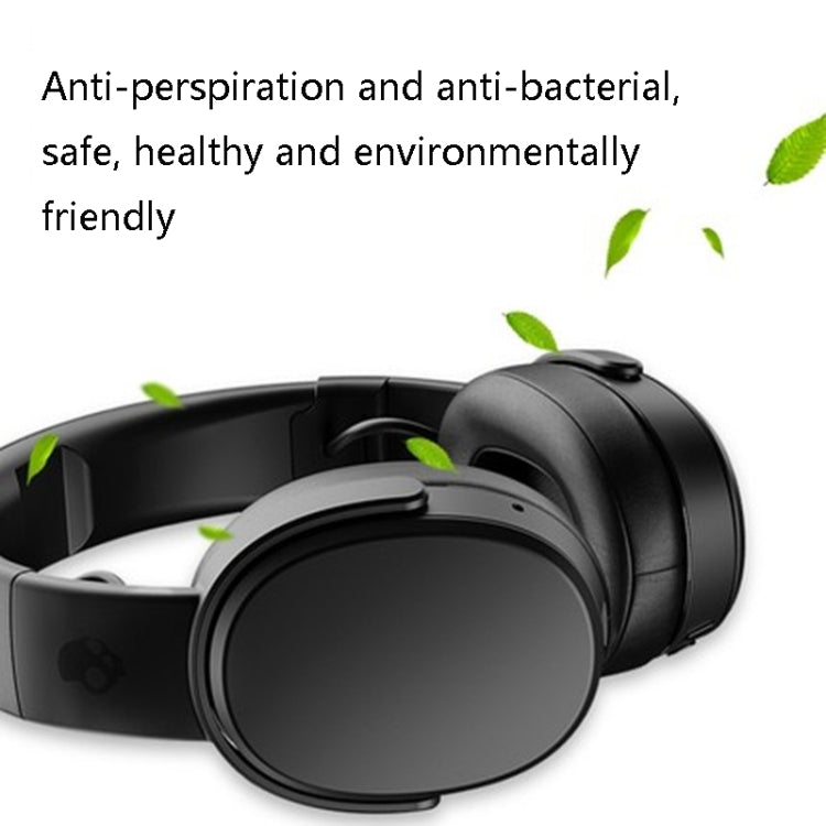 2 PCS Headphones Sponge Cover For Skullcandy Crusher 3.0 Wireless, For Skullcandy Crusher 3.0(Black), For Skullcandy Crusher 3.0(Yellow), For Skullcandy Crusher 3.0(Red)