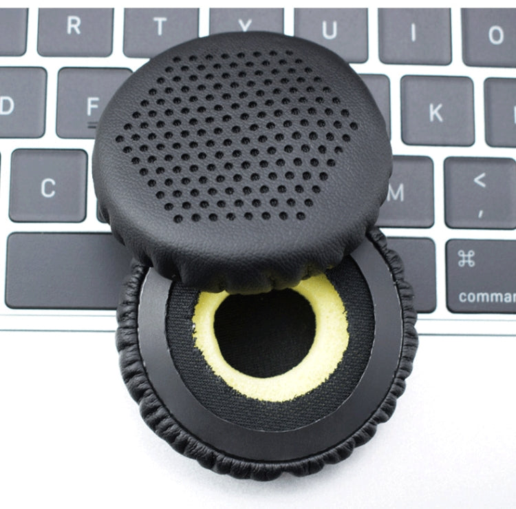 2 PCS Headphones Leather Earmuffs For Edifier W570BT / W670BT, Black, Silver Gray