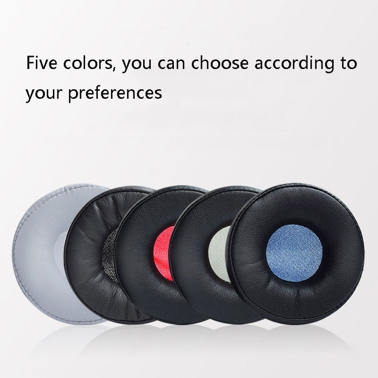 2 PCS Headphone Sponge Cover Headphone Leather Cover For Jabra Revo Wireless, Colour: Black Black Net, Black Black Net, Black Blue Net, Black Gray Net