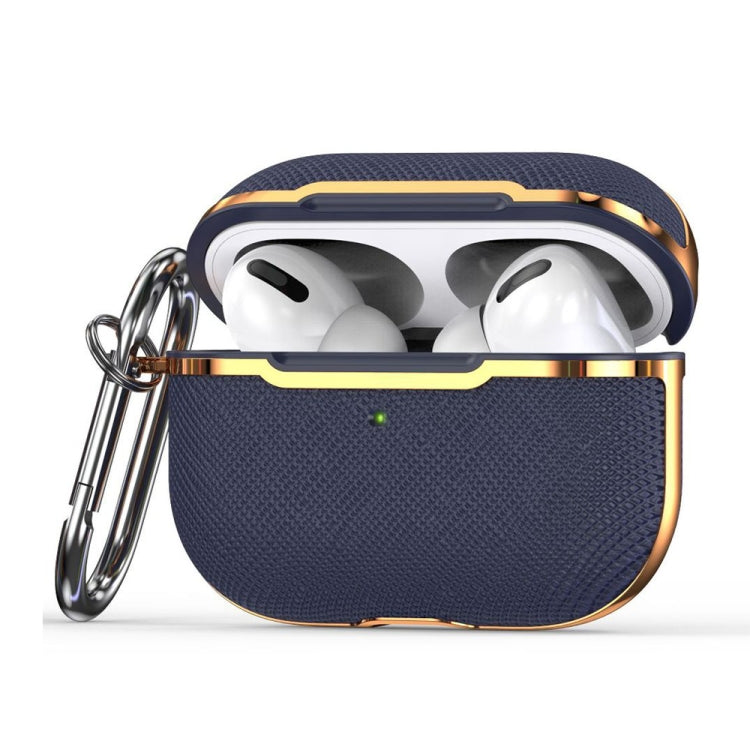 Housse de protection en tissu plaqué pour écouteurs Bluetooth et étui de protection en PC, pour AirPods Pro et AirPods 1/2
