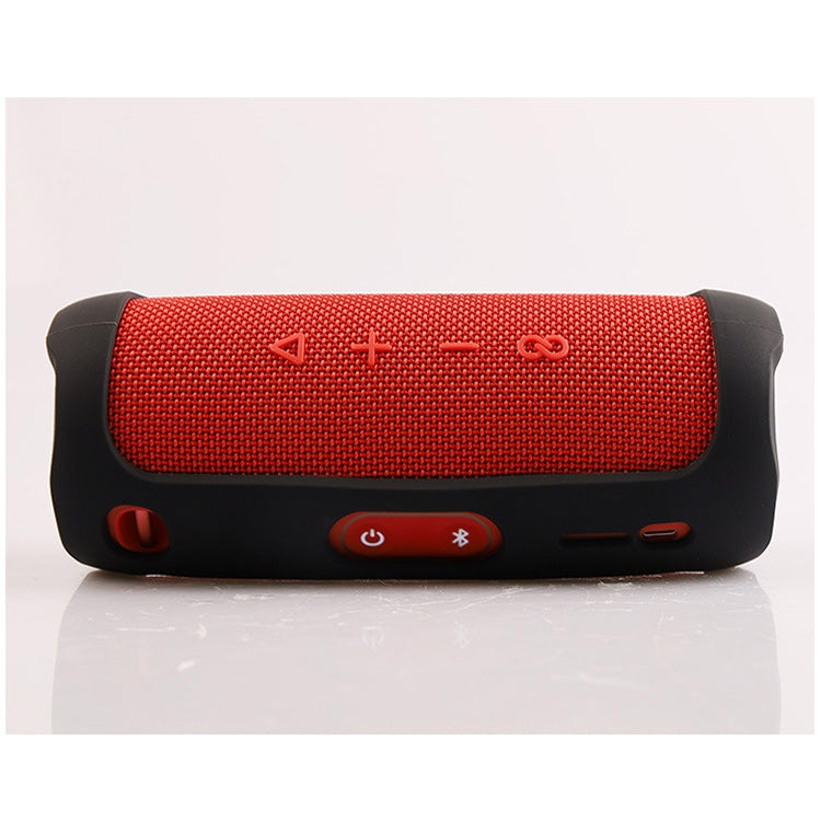 JBA-F5 Bluetooth Speaker Case Environmentally Friendly Silicone Protective Shell for JBL Flip 5, Black, Red, Navy Blue