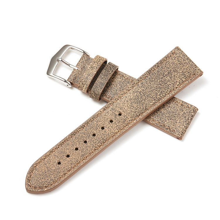 Small Broken Texture Cowhide Strap Suitable For Huawei Watche, 20mm, 22mm